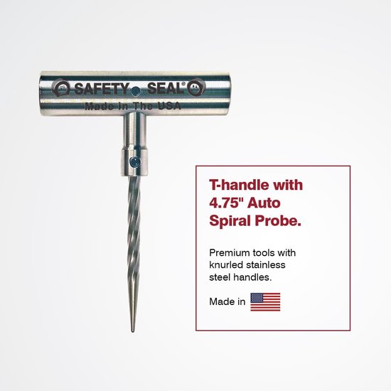 Banden reparatie kit - Zegel gereedschap - Tubeless banden herstellen - Professionele set - 60 snaren - Metaal van Merkloos — afbeelding 3