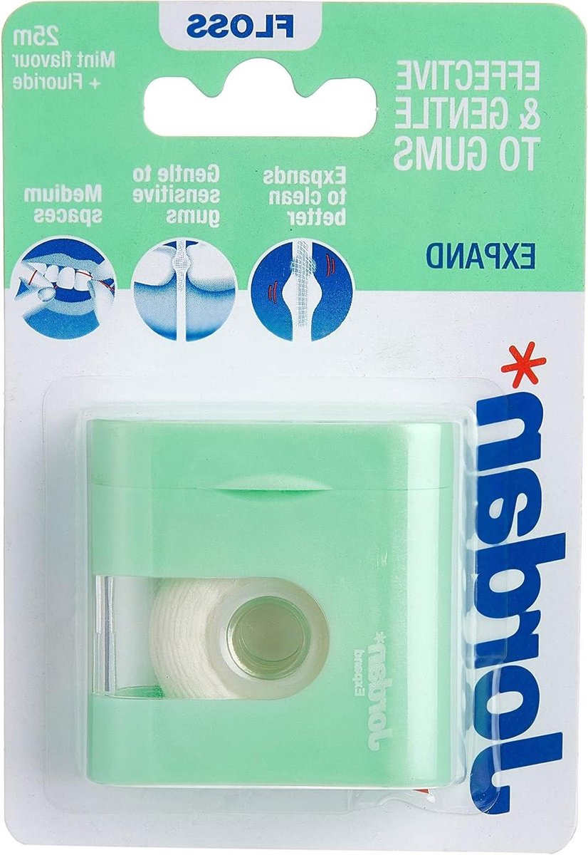 Tandfloss - Tandenstoker - Mondhygiëne - Uitbreidend materiaal - 25 meter - Wit