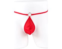 Rode String Ondergoed voor Heren - Sexy Heren String in XS tot 4XL Maten