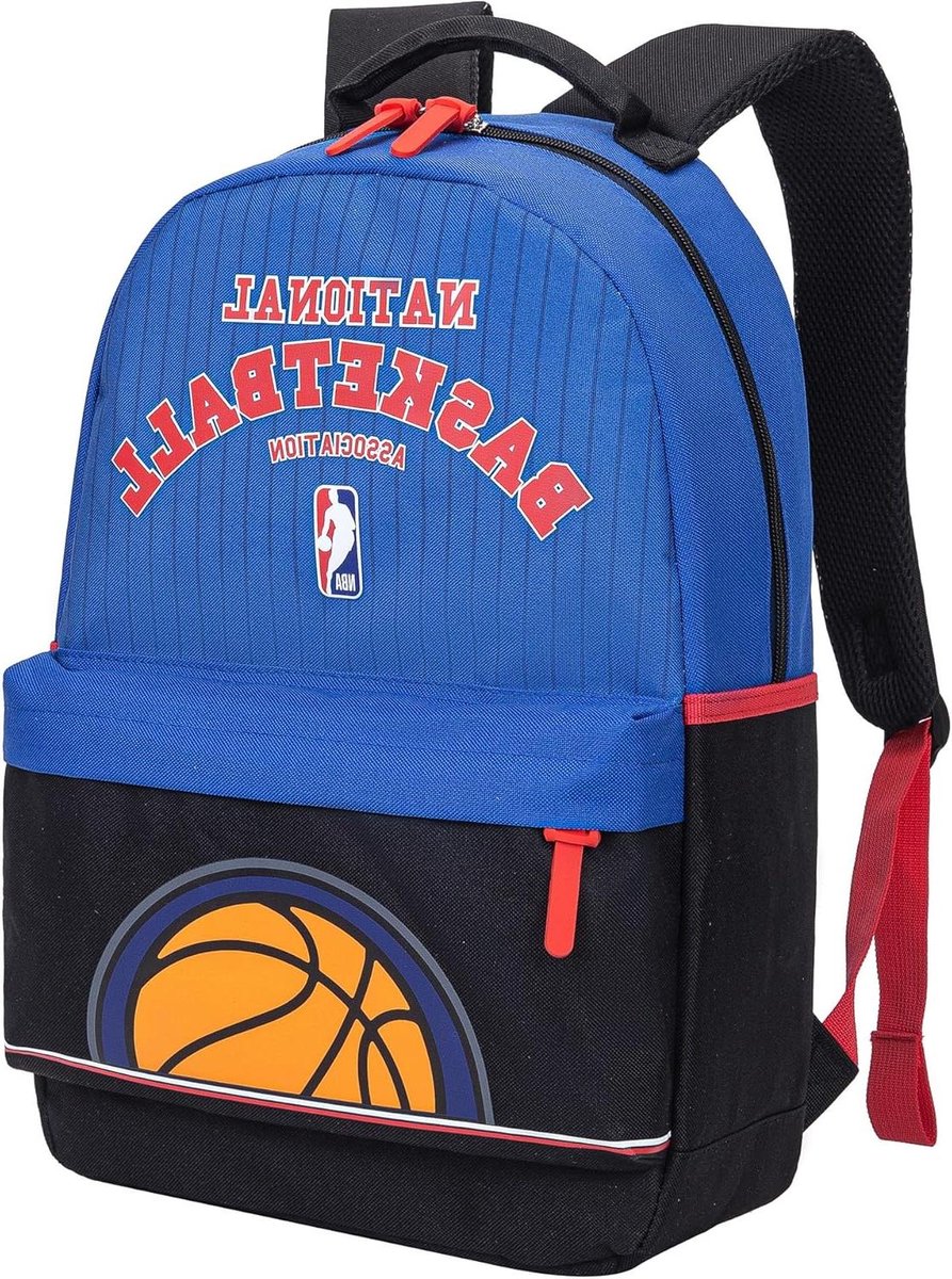 Sport Rugzak - Sporttas Kinderen - Basketbal Training - 1 Groot Vak - One Size - Blauw