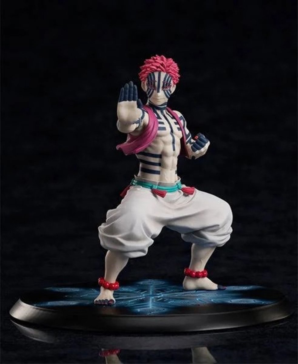 Aniplex Demon Slayer: Kimetsu no Yaiba Statue 1/8 Akaza 19 cm Beeld
