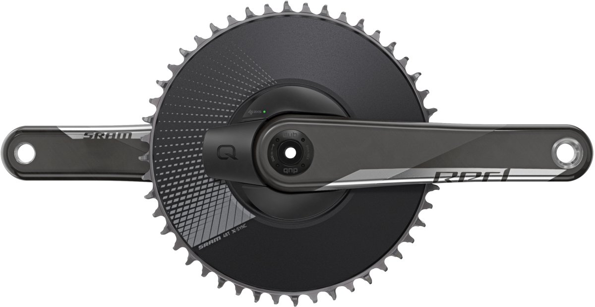 Sram Quarq Red Axs Aero Crankset Schwarz - UNI