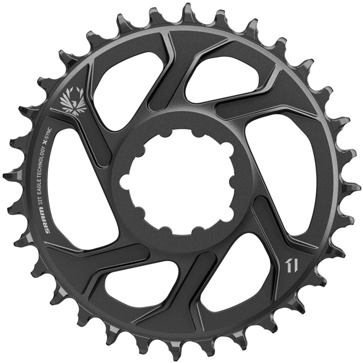 Sram Chainring X-sync 2 Sl Eagle Black - UNI