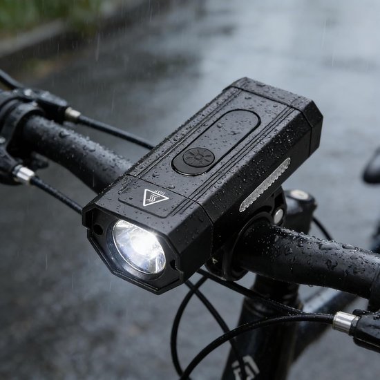 VHV - Fiets voorlamp - stuurverlichting voor fiets - 800 lumen - USB oplaadbaar - IPX6 waterdicht - 5 lichtstanden - voor nachtritten, stadsfiets, racefiets en mountainbike — afbeelding 2