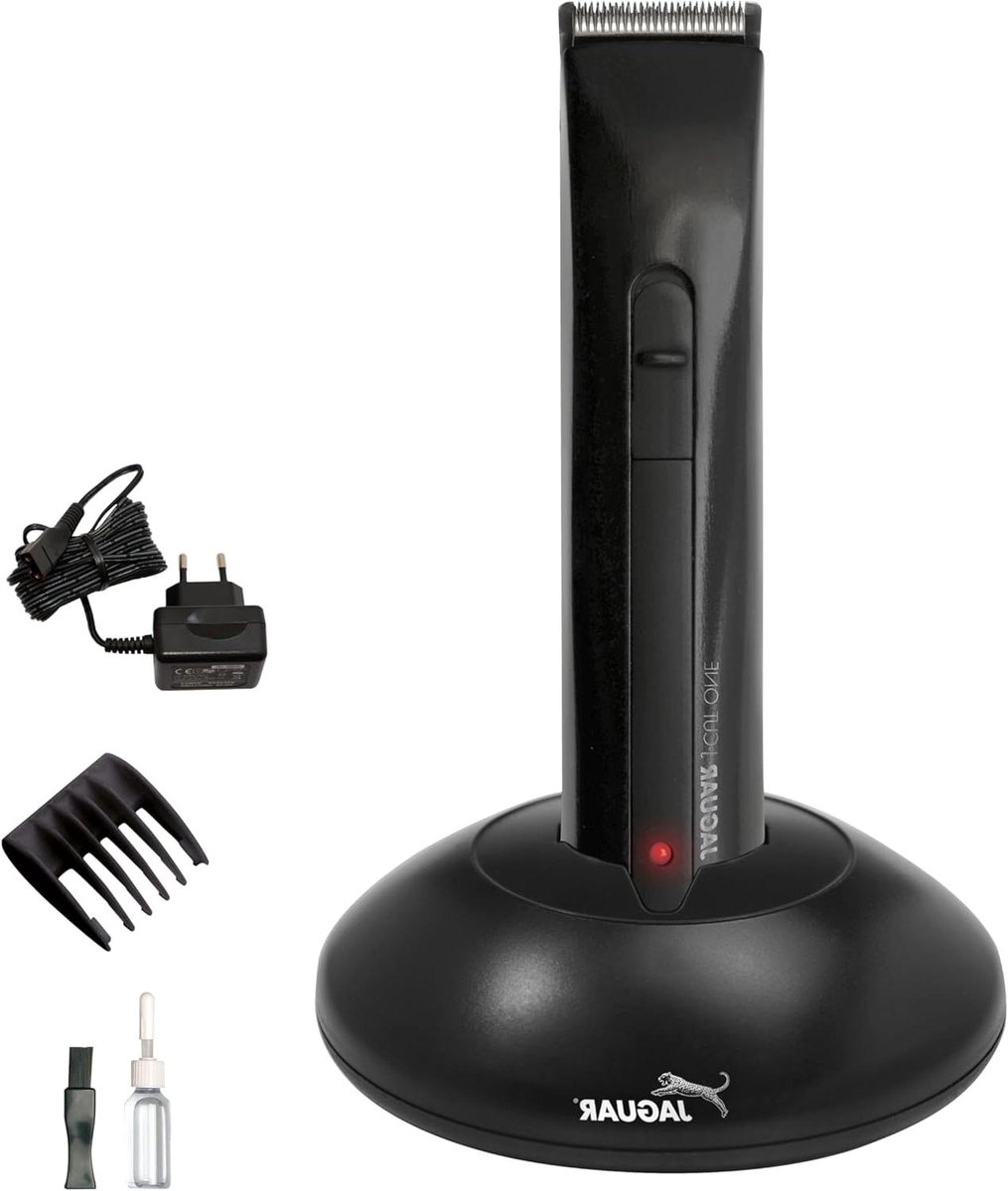 Professionele Tondeuse - Contour Trimmer - Gedetailleerd Knippen - Snoerloos of Met Snoer - 4 Kniplengtes - Zwart