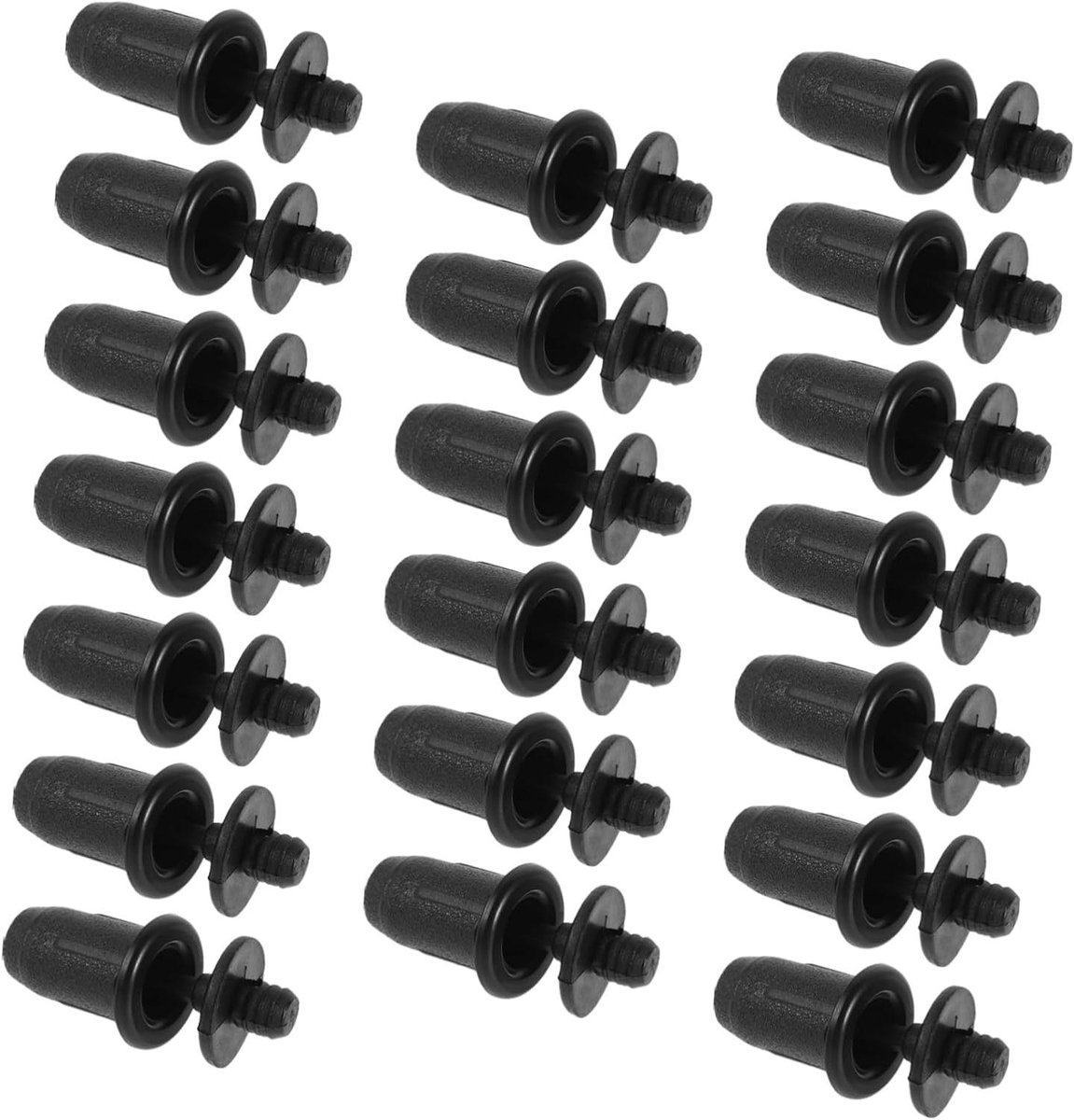 Luidsprekerrooster Clips - Speaker Grill Klemmen - Audioapparatuur Bevestigen - Elegante Uitstraling - 20 Stuks - Zwart