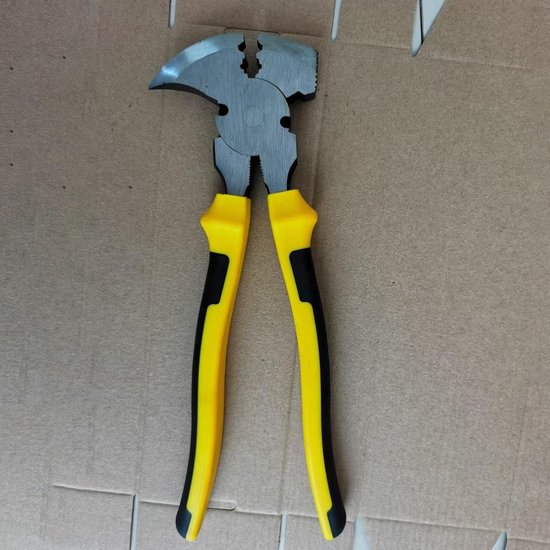 Fence Tang - Gereedschap Voor Het Snijden Van Staaldraad Met Een Hektang - Robuuste Trekker Om Te Snijden Grijpen Handspijker Kabeldraad Landbouw Bouw — afbeelding 2