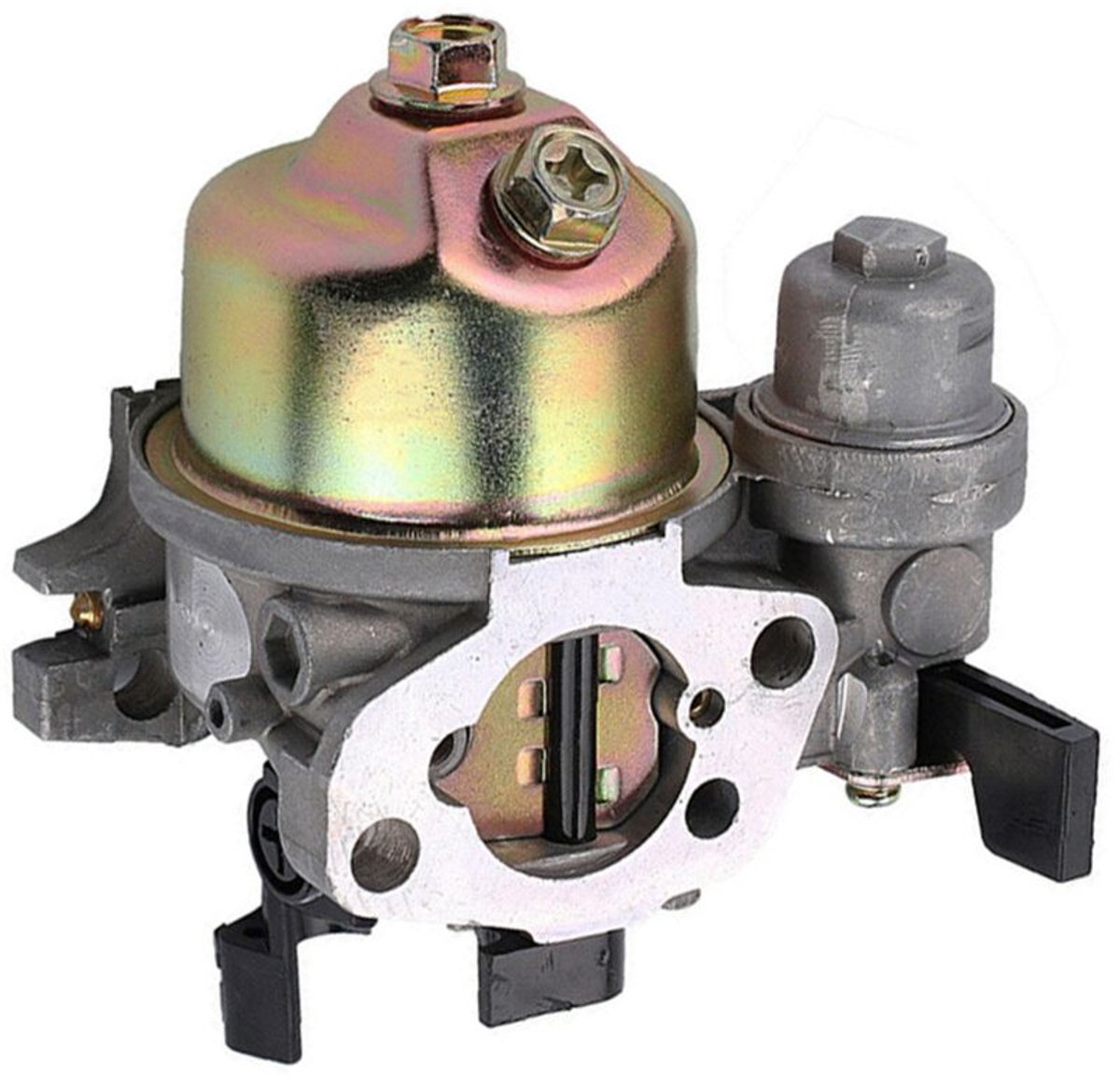 Carburateur geschikt voor GX160, GX168F en GX200 modellen van 5,5 pk en 6,5 pk. Pakking geschikt voor de brandstofleiding. Motoronderdelen.