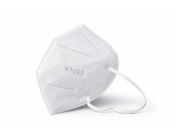 KN95 Mondkapjes 30 stuks – 5-Laags Bescherming – Comfortabele Pasvorm – Ademend & Filterend – Wit