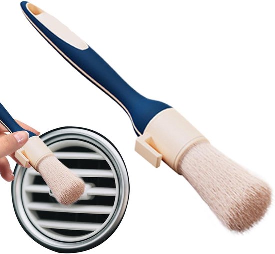 Auto Interieur Borstel - Detailing Set - Auto Reinigen - 360 Graden Rotatie - 22.5 cm - Multicolor