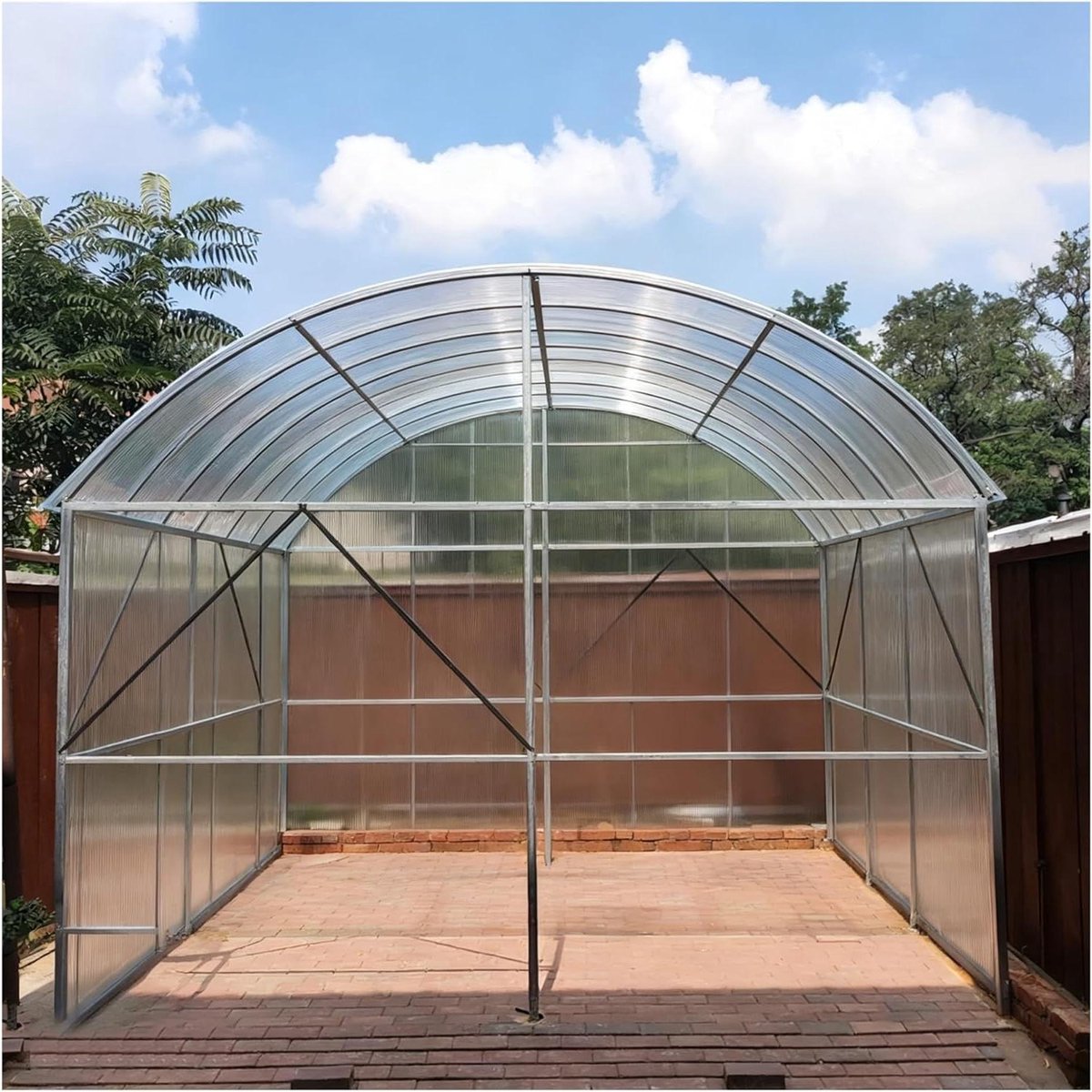 Transparante panelen - Dakbedekking glasvezel - Buitenconstructies bouwen - Hoge lichttran
