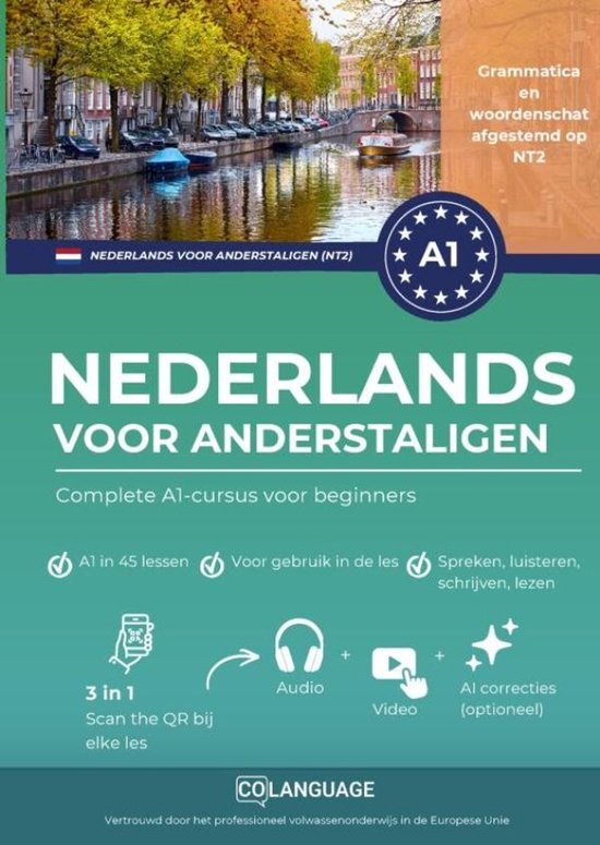 Nederlands voor anderstaligen - Complete A1-cursus voor begi ... - cover