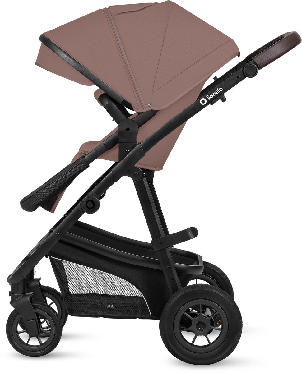 Lionelo Bianka Kinderwagen 3 in 1 - Inklapbaar met Grote Luchtbanden - afbeelding 2