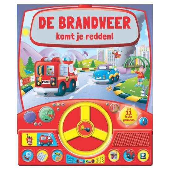 De brandweer komt je redden - cover