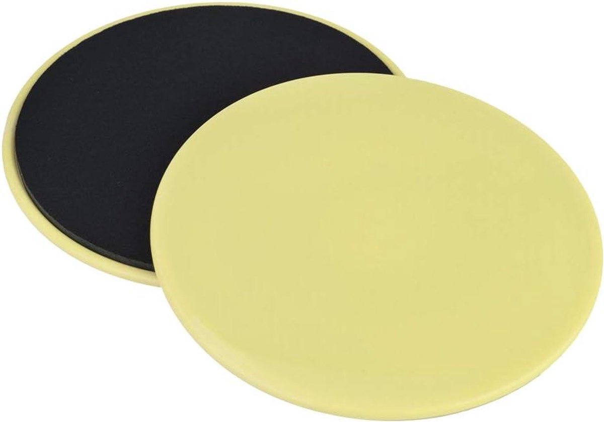 Oefening Gliding Discs - Fitness Core Sliders - Full Body Workout - Veelzijdig Oppervlak Gebruik