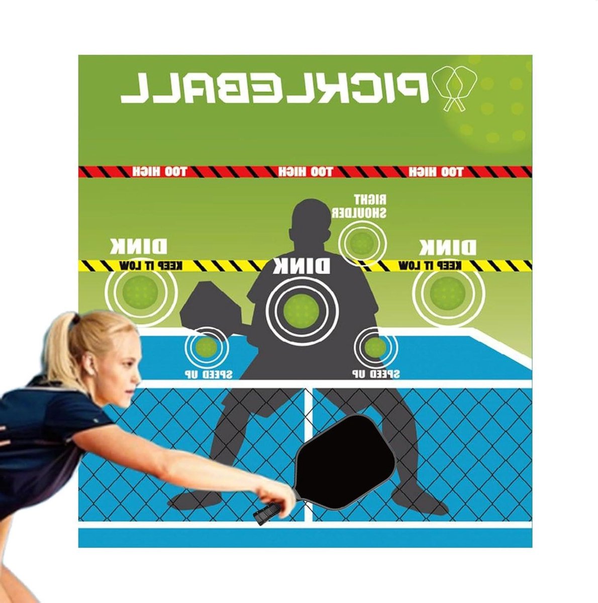 Pickleball Trainingshulp - Pickleball Oefenbord - Nauwkeurigheid Verbeteren - Realtime Feedback - 72x85cm - Niet gespecificeerd