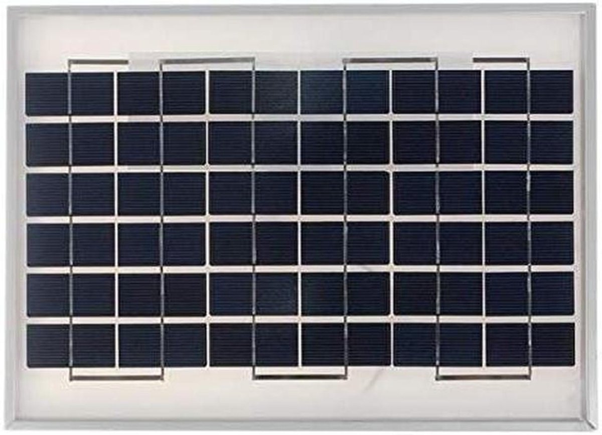 Zonnepaneel - Zonnecel Paneel - Energie Opwekken - Hoge Efficiëntie - 330 x 300 x 20mm - Zwart