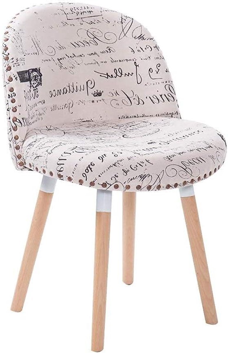 Eetkamerstoelen - Keukenstoelen Stoelen - Comfortabel Zitten - Ergonomische Rugleuning - N