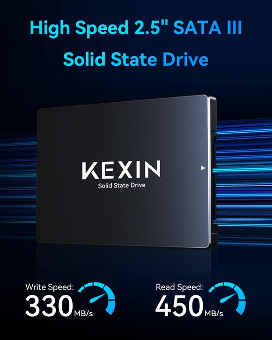 Interne SSD - Opslag Schijf - Systeem Upgrade - Hoge Snelheid - 128 GB - Zilver — afbeelding 5