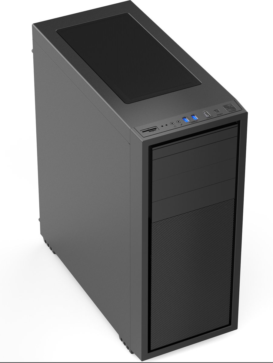 Gembird Fornax K500 Midi Tower Zwart