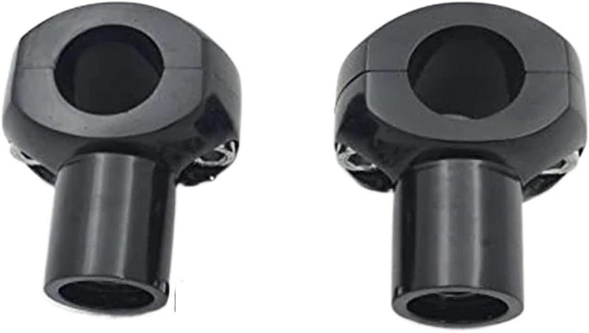 Stuurverhogers Motorfiets - Stuurverhoging Handvatklem - Comfortabel Rijden - Directe Vervanging - 25mm - Zwart