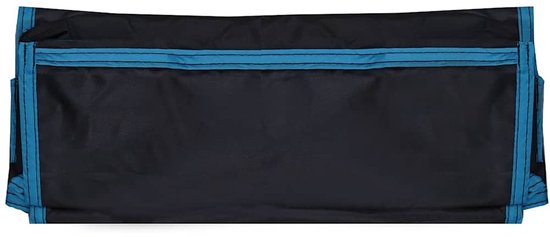 vidaXL - Opbergzak - met - opslag - Zwart - 66 - x - 40 - cm - oxford — afbeelding 4