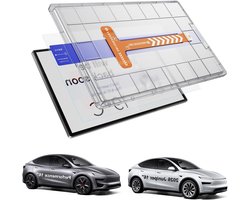 16" Tesla Model Y Juniper Premium Screen Protector met Auto Alignment Kit en Stofvrije Box, 9H Hardheid, Anti-glare en Krassenbescherming voor 2026 en 2027 Model Y