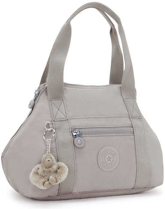 kipling Sac à main Sac à épaule bandoulière Basic Eyes Wide Open Art Mini Handbag Grey Gris