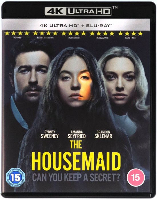 The Housemaid - 4K Ultra HD + Blu-ray - Import