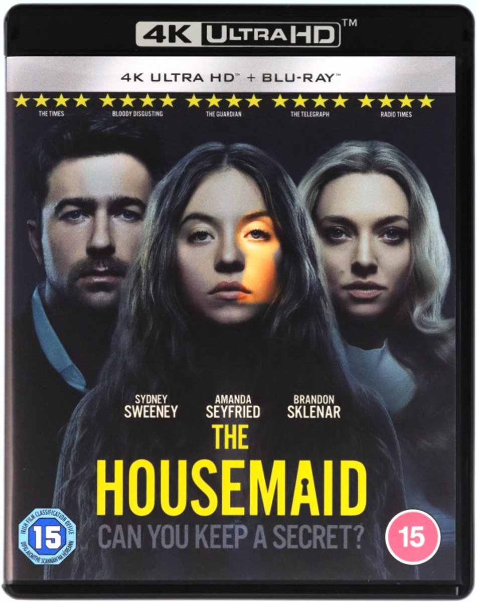 The Housemaid - 4K Ultra HD + Blu-ray - Import
