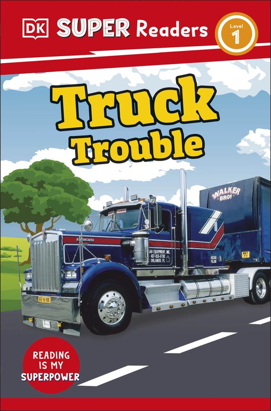 DK Super Readers- DK Super Readers Level 1 Truck Trouble - cover