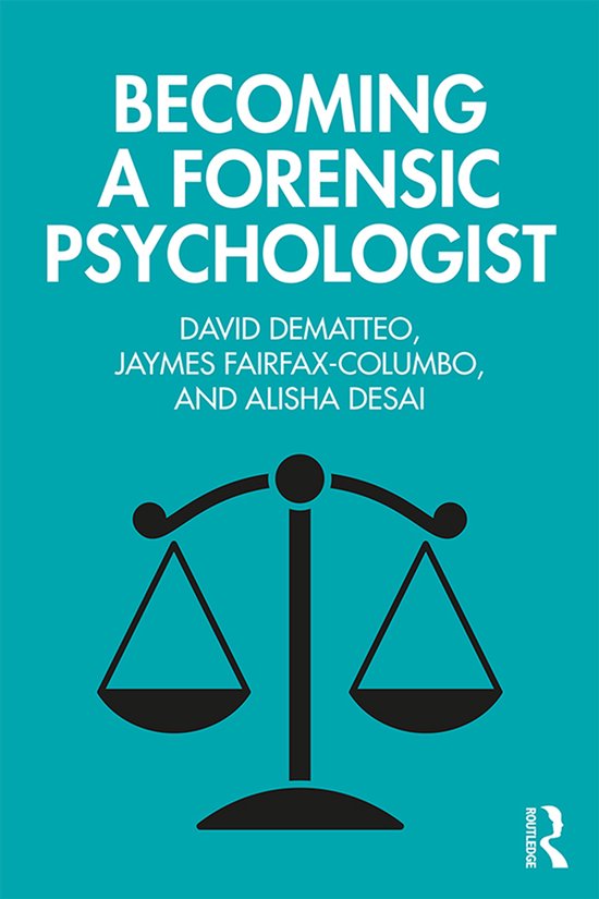 Becoming a Forensic Psychologist - cover
