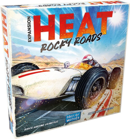 Days of Wonder bordspel uitbreiding Heat Rocky Roads racebanen.