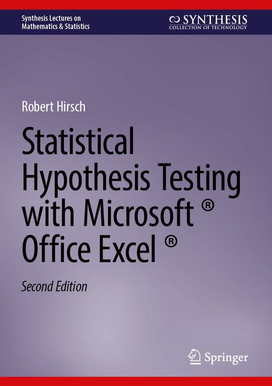 Mathematics and Statistics (R0) - Statistical Hypothesis Tes ... - cover