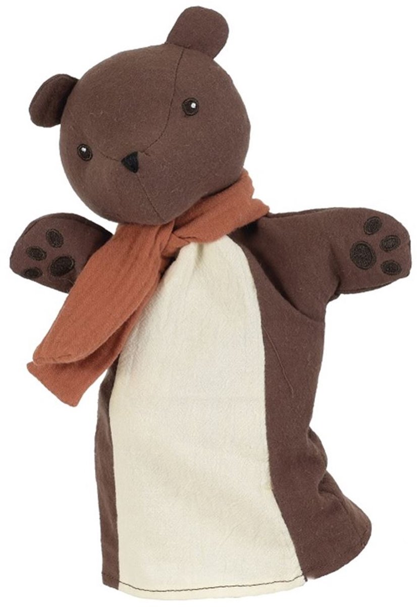 Egmont Toys handpop beer - knuffelbare handpop voor kinderen.