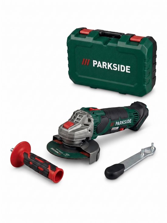 Parkside Accu-haakse slijpmachine 20V zonder accu