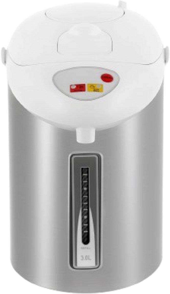 Cellista Elektrische Waterkoker 3L - RVS Waterkoker - Thermos Waterdispenser - Snelle Waterkoker - 750W - Warmhoudfunctie - 90°C - 220V