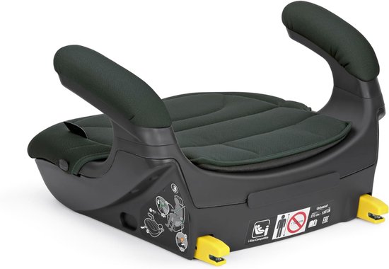 Aurixi® Zitverhoger Auto - Stoelverhoger voor Auto - Kinderzitje Auto - Metaal - Zwart- ‎44cm x 40cm x 25cm van aurixi — afbeelding 3