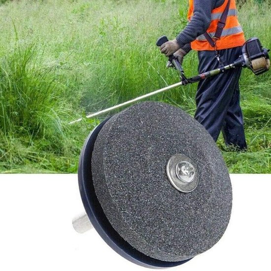 Professioneel Slijpen Sneller Grasmaaier Mes - Slijper Tuin Industrieel Gereedschap - Slijtvaste Grasmaaier voor Boormachine - 2.1in * 1.9in - HTML Content toegevoegd . van Evi Herika — afbeelding 3