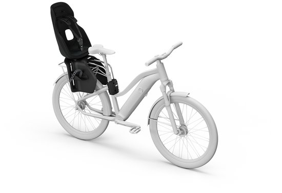 Thule Yepp Nexxt 2 Maxi - fietsstoeltje - achterzitje - Frame montage - Black van Merkloos — afbeelding 4