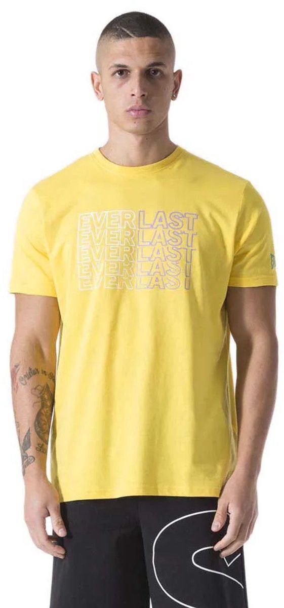 Everlast T-shirt Met Korte Mouwen Geel M Man