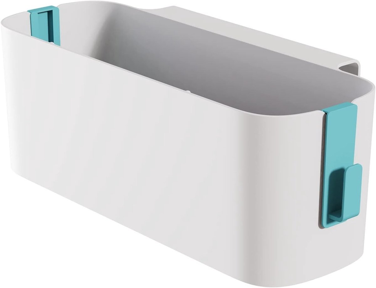 Hanging Baskets Bed Organiser met 2 Verwijderbare Haken, Stevige Bedside Caddy voor Kantoo