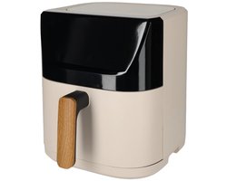 RØQUET Airfryer 5L Roots Zand – Gezond & Groot Airfryer met Instelbare Tijd en Temperatuur