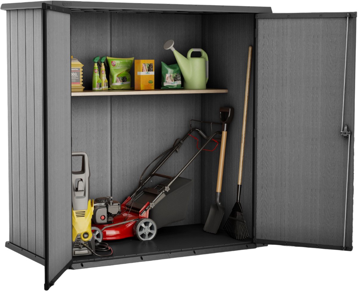 Keter Cortina Fortress Tuinkast - 3000L - 188x106,5x195cm - Grijs