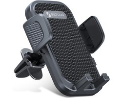 Siltcon® Telefoonhouder Auto Ventilatie - Telefoonhouders Auto - GSM Houder Auto - Auto Accessories - Verstelbaar en 360° Draaibaar - Universeel voor alle Telefoons