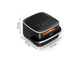 Tefal Easy Fry XL Surface FW4018 - Airfryer 4L - Pizza Tot 27 cm - 10 Programma's - Extra-Crisp - Voor 4 Personen
