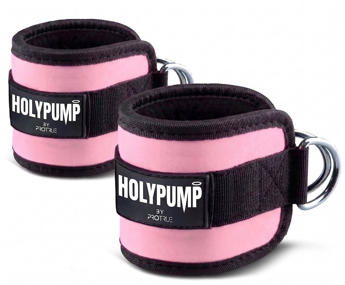 ProTrue® Ankle Straps - Roze Enkel Straps - Enkelband Fitness - Kabelmachine Bodybuilding & Krachttraining