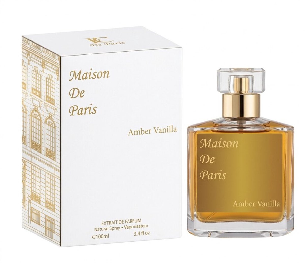 Fragrance Couture Maison de Paris Amber Vanille Eau de Parfum Unisex 100 ml