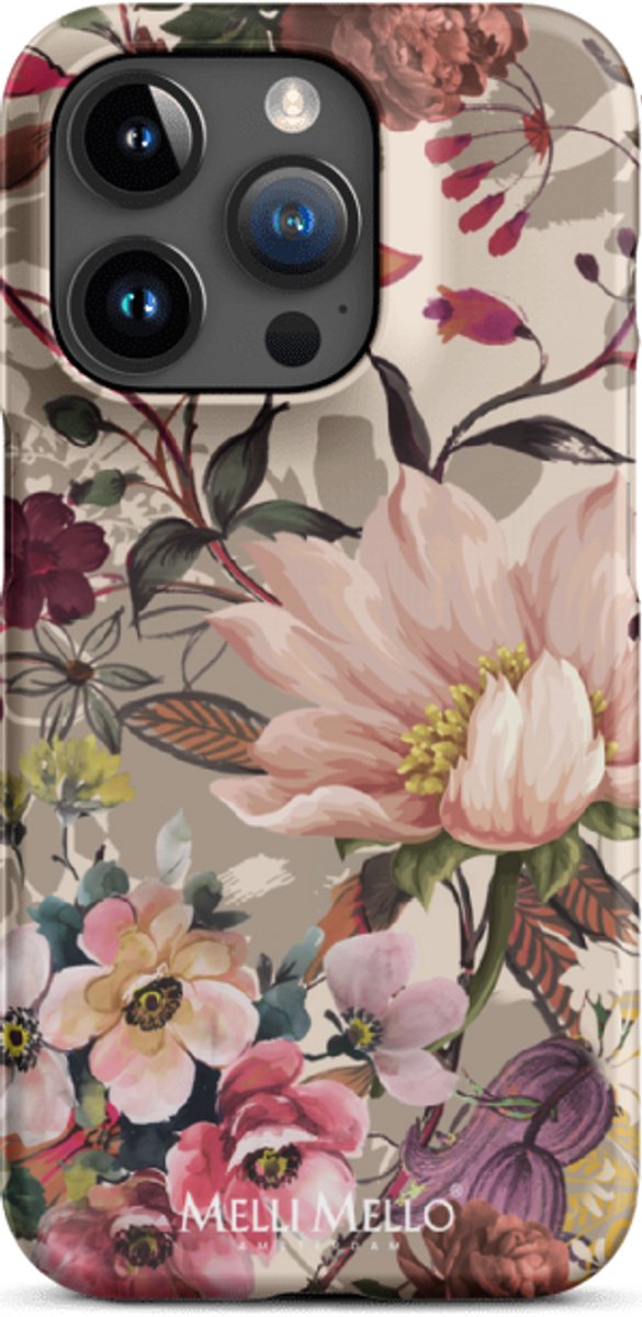 Melli Mello Telefoonhoesje Vintage Palm (Hard Case) - Apple iPhone 15 Pro