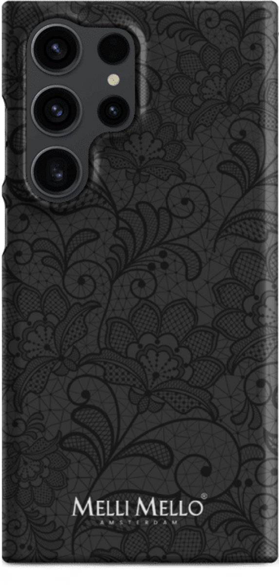 Melli Mello Telefoonhoesje Midnight Lace (Hard Case) - Samsung Galaxy S23 Ultra